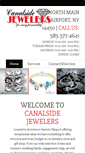 Mobile Screenshot of canalsidejewelers.com